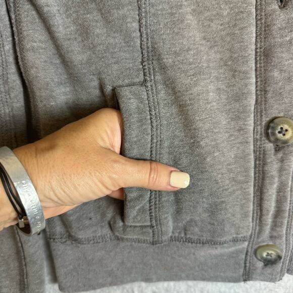 Abercrombie Sherpa Lined Jacket Womens Cozy Indie Sleaze Moose Y2K 90s Retro - Picture 5 of 13